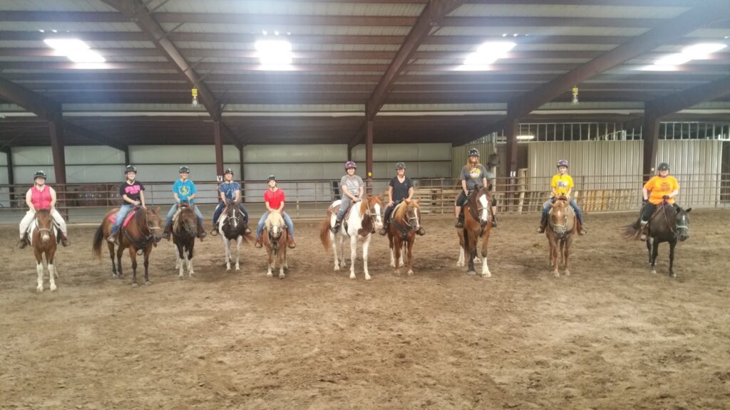 The Morning Glory Ranch family and friends together